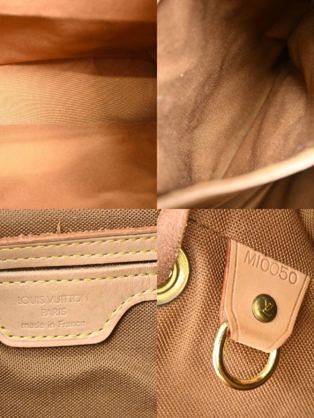 LOUIS VUITTON MONTSOURIS GM BACKPACK MONOGRAM M51135 MI0050 YQ07136 - Picture 14 of 15